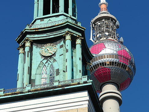 Fotos Fernsehturm und Marienkirche