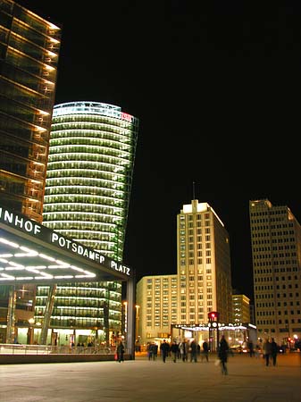 Potsdamer Platz und Brandenburger Tor