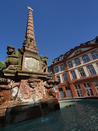 Haus zum Grimmvogel mit Liebfrauenbrunnen Foto 