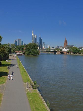 Foto Skyline von Frankfurt