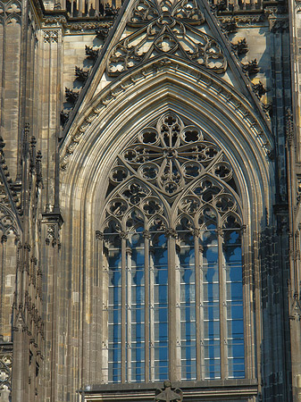 Fenster des Kölner Doms Foto 