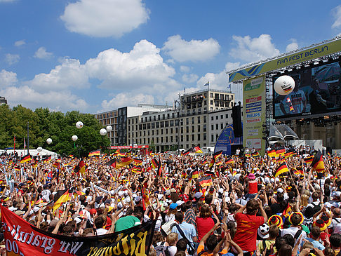Foto Empfang der Nationalmannschaft