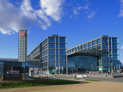 Blick auf den Hauptbahnhof