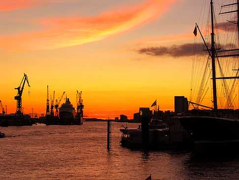 Hamburger Hafen Foto 
