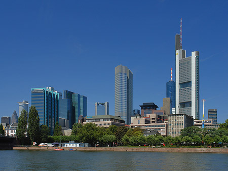 Skyline von Frankfurt Fotos