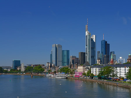 Skyline von Frankfurt Foto 