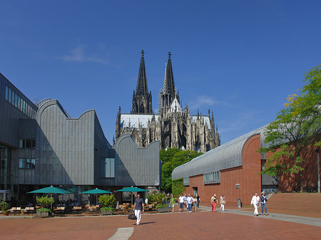 Fotos Weg zum Kölner Dom