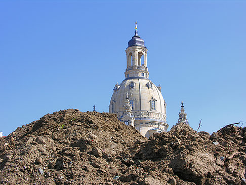 Foto Baustelle Frauenkirche - Dresden